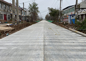 閻良區(qū)北屯街道北一路建設(shè)管道捐獻(xiàn)